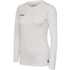 Hummel Women T-shirts Hummel Long sleeve shirt femme Performance HML Blanc