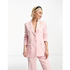 & Other Stories Blazers & Other Stories Co-Ord Linen Blazer Pink