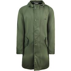 Lacoste Jackets Lacoste Water-Repellent Mens Dark Green Jacket