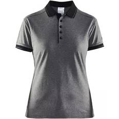 Craft Nainen Polo paidat Craft Noble Polo Pique Shirt - Grey