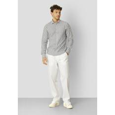 Clean Cut Copenhagen Barcelona Cotton Linen Pants - White