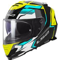 LS2 FF800 Storm II Tracker Helmet - Black/Yellow