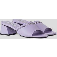 Karl Lagerfeld Chaussons Karl Lagerfeld Plaza Cut-Out Slippers Violet