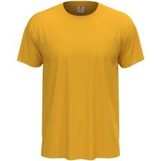 Gul - Herre Øreringe Stedman Classic Men T-shirt - Mustard