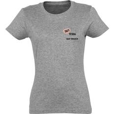 Personlig T-shirt - Grå Melange