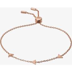 Emporio Armani Armbånd Emporio Armani Ladies Tiny Shiny Logo Rose Gold Tone Bracelet EG3504221