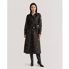 LilySilk Long Sleeve Silk Dress - Mulberry
