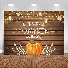 Photo Backgrounds Avezano Mocsicka Fall Pumpkin Baby Shower Backdrop 7x5ft Autumn Rustic Wood Fall Baby Shower Party Decorations Photo Booth Backdrops A Little Pumpkin is on The Way Photography Background