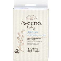 Pyyhkeet & Pesulaput Aveeno Daily Care Baby Wipes 4-pack 288pcs