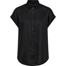 Lauren Ralph Lauren Linen Woman Shirt - Black