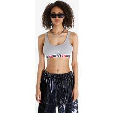 Diesel Femme Sous-vêtements Diesel Brassière côtelée avec bande À logo - Femme