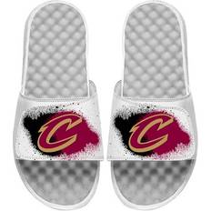 Men - TPR Slides Islide Men's White Cleveland Cavaliers Spray Paint Sandals