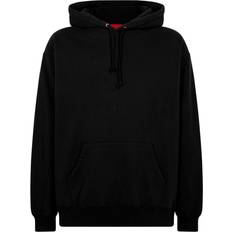 Supreme Hoodie Met Vlakken - Zwart