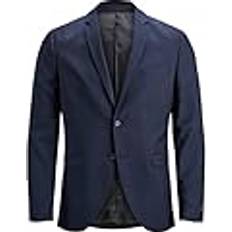 Fabric Suits Jack & Jones JPRSOLARIS Super Slim Fit Suit Dark Navy/Fit