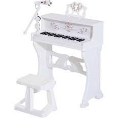 Keyboard piano Homcom 37 Keys Kids Piano Mini Electronic Keyboard