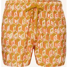 Maillots de bain Adidas Badehose, Tunnelzug, Allover-Print, für Herren, grün