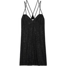 Scotch & Soda Dresses Scotch & Soda Zijden Mini-jurk Zwart