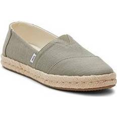 Green - Women Espadrilles Toms Alpargata Rope 2.0 Olive Espadrille, Green, 4, Women