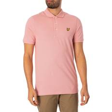 Rosa Polos Lyle & Scott And Short Sleeved Polo T Shirt Pink