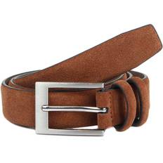 Synthetic Belts Dents Suede Belt In Brown