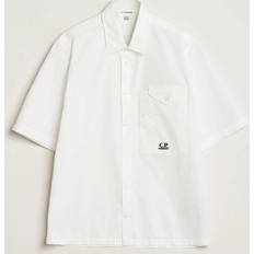 C.P. Company Shirts C.P. Company Short Sleeve Shirt - Gauze White