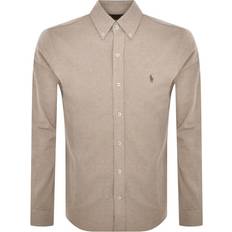 Polo Ralph Lauren Featherweight Mesh Shirt - Beige