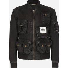 Dolce & Gabbana Herren Jacken Dolce & Gabbana Garment-dyed Cotton Jacket