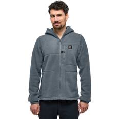 Seta - Uomo Abbigliamento esterno Haglöfs Malung Pile Hood Men - Steel Blue