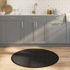 Bamboo Carpets vidaXL Matta bambu Svart