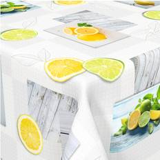 Hemtextil Venilia Vaxduk VENILIA Lemon 140cm Bordsduk
