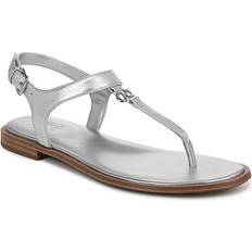 45 ⅓ - Silbrig Pantoffeln & Hausschuhe Naturalizer Lizzi Sandal Women's Silver Sandals T-Strap