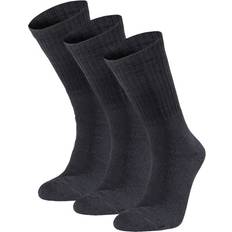 Seger 3-pack Basic Cotton Sock Black 39/42