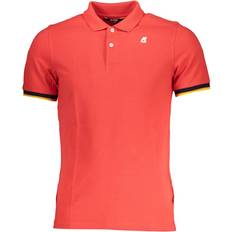 Pink Polo Shirts K-Way Cotton Polo Men's Shirt