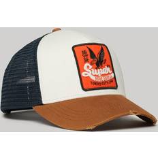 Superdry Dam Accessoarer Superdry Trucker Cap aus Mesh - Braun