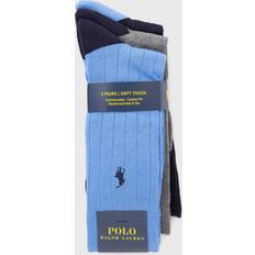 Polo Ralph Lauren Herren Socken Polo Ralph Lauren Three Pack Socks Blue One