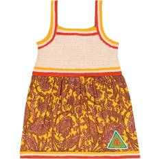 Kids Tiggy Crochet Cotton Dress - Multicoloured
