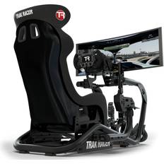 Trak Racer Pro Simulator Cockpit with GT Seat Black Compact