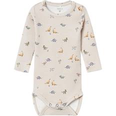 Name It Faurus Long Sleeved Romper - Nacreous Cloud (13236982)