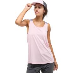 Haglöfs Damen Tanktops Haglöfs Camiseta Ridge Tirantes Rosa Claro Mujer - Pink