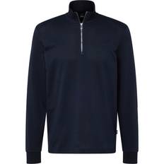 Agata Bracciali Spirit Icons BOSS Half Zip Tenore Sweatshirt Navy