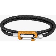 Lacoste Bracelets Lacoste Matt Bracelet Black And Orange