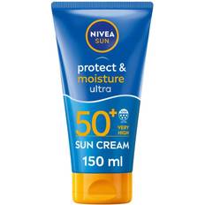 Auringonsuojaukset ja Itseruskettavat Nivea Protect & Moisture Ultra Sun Cream SPF50+