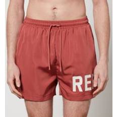 Represent Swimwear Represent Logo-Print Shell Swim Shorts Orange