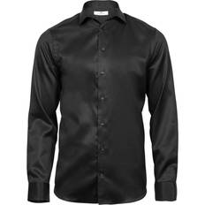 John Henric Kläder John Henric Tee Jays Luxury Slim fit skjorta, Svart