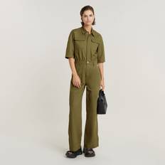 Damen - Grün Jumpsuits & Overalls G-Star Lässig Baumwolle Kurzarm - Grün