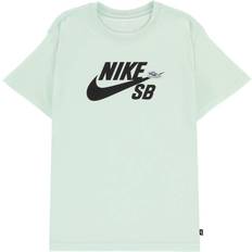 Nike Older Kid's SB T-shirt - Barely Green (FN9673-394)