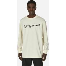 The North Face Unisexe T-shirts The North Face Graphic Longsleeve T-Shirt - White Dune