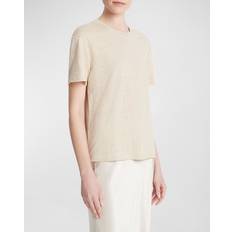 Linen T-shirts Vince Short Sleeve Crewneck Tee