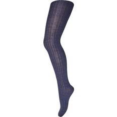 MP MP 128 Ull Rib Strumpbyxor 498 Dark Denim Melange 0-6 mdr/60