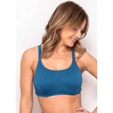 Pink - Women Swimwear Ivory Rose Ivory Rose Rib Crop Bikini Top